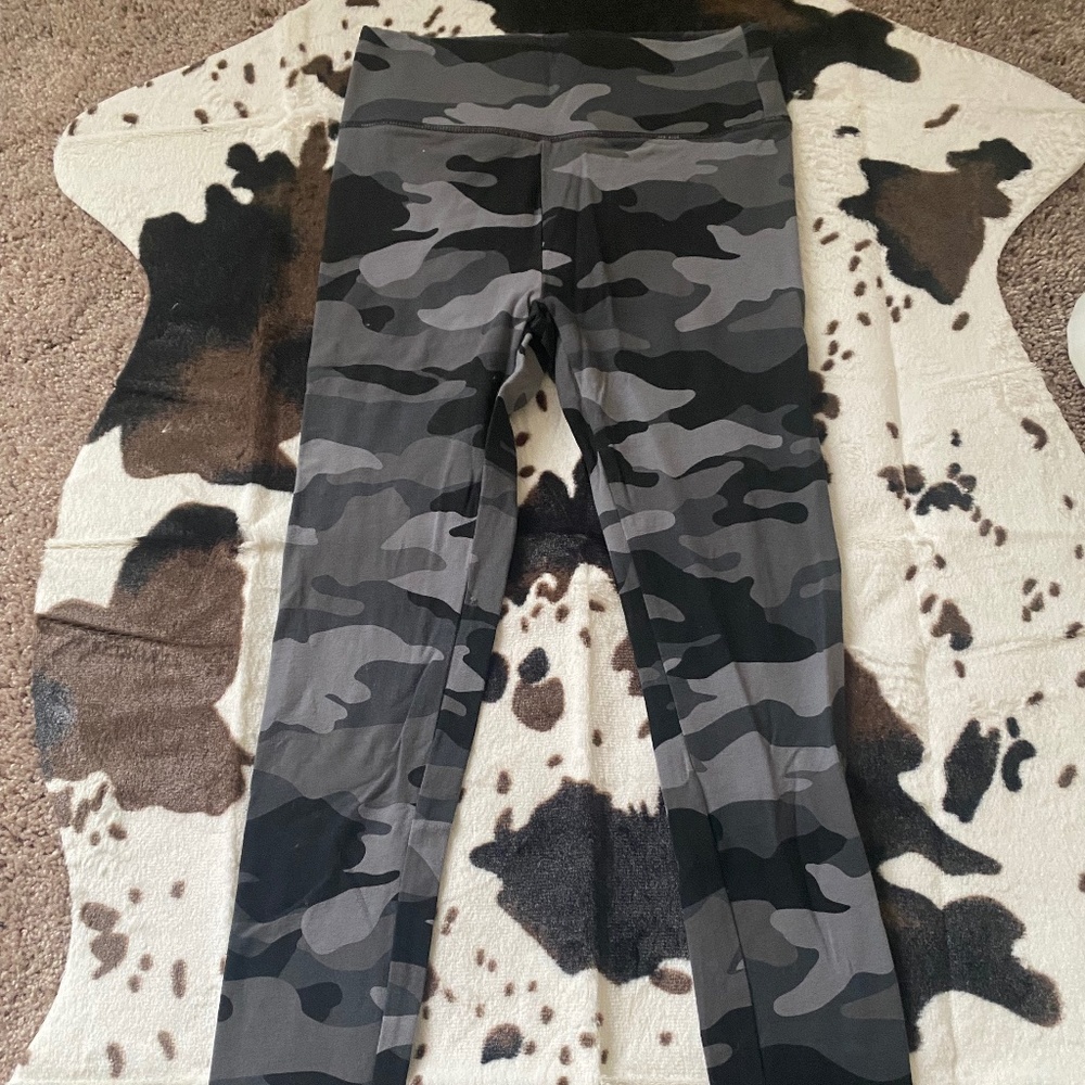 Grey Camo Leggings